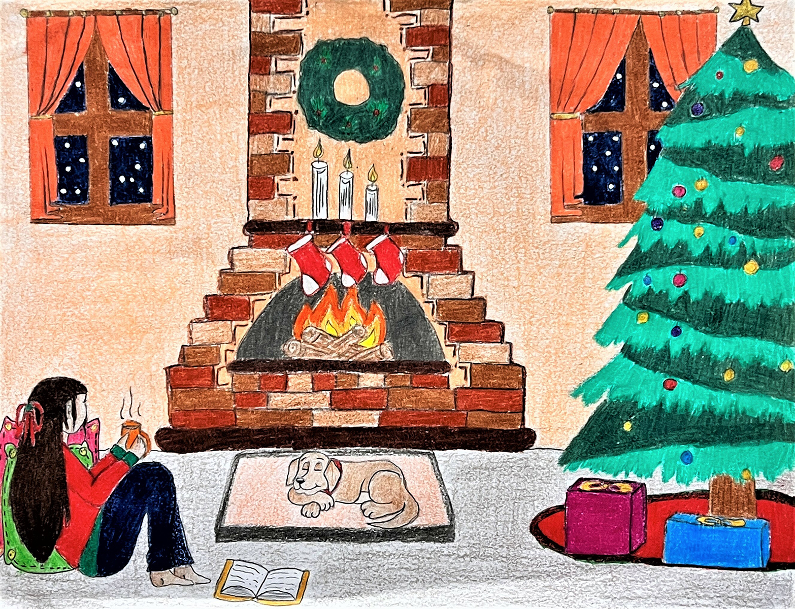 CFISD Students Recognized in Superintendent Holiday Card Contest