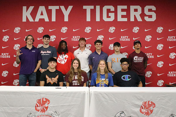 Katy ISD Athletes Sign with Colleges and Universities