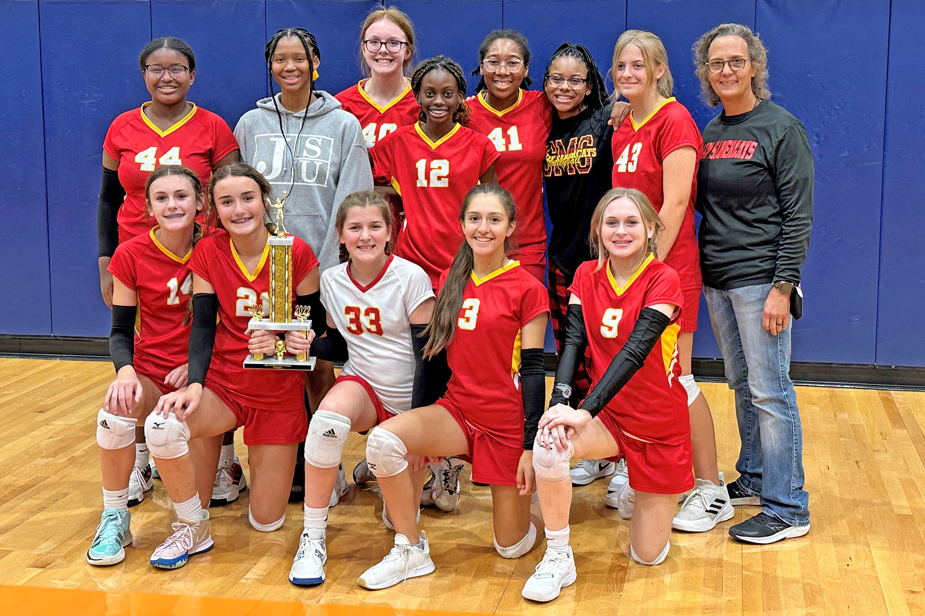 Anthony, Salyards, Smith, Watkins Win Volleyball 'A' Tournament Titles