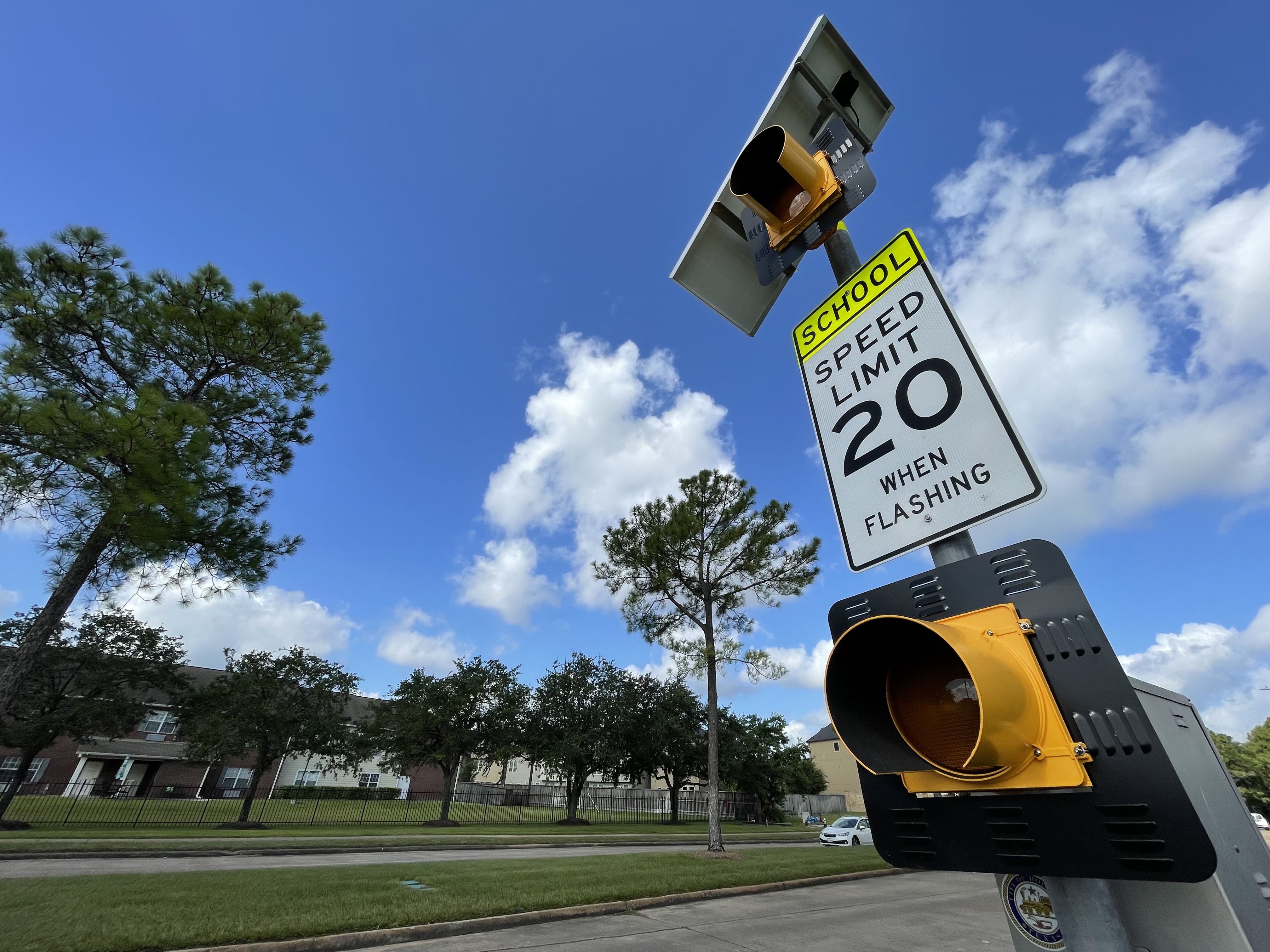 Precinct 3 Enhances Student Safety with Installation of Flashing School Zone Signs in Tomball ISD
