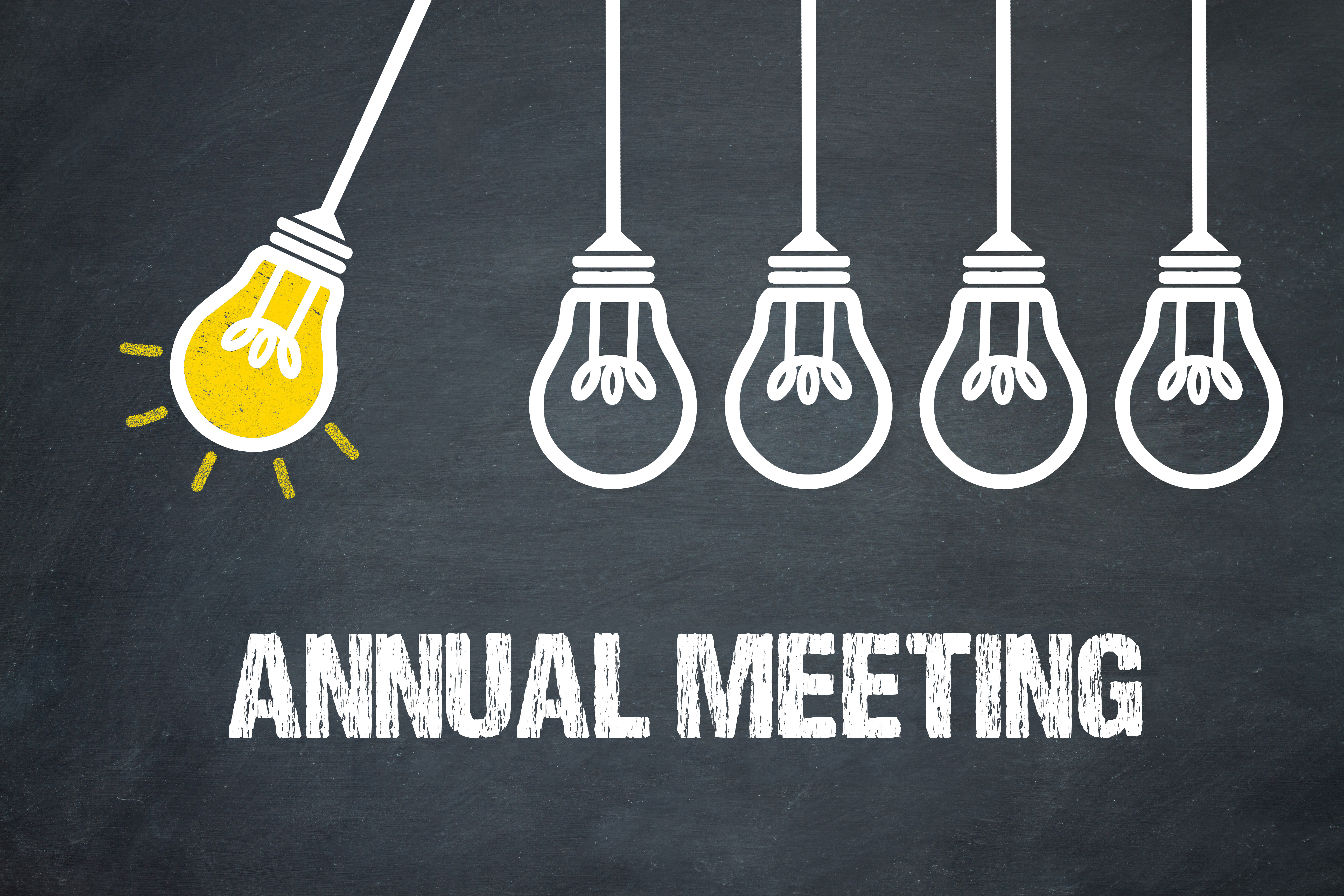 Annual Meeting Scheduled for November 8