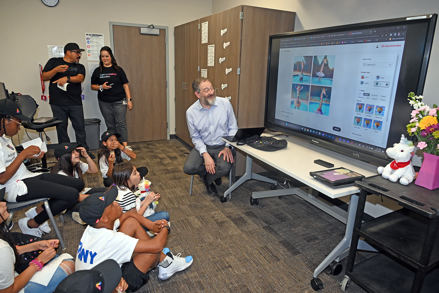 Empowering Tomorrow's Innovators: How Hairgrove Elementary's Fifth Graders Became Adobe Express Junior Ambassadors