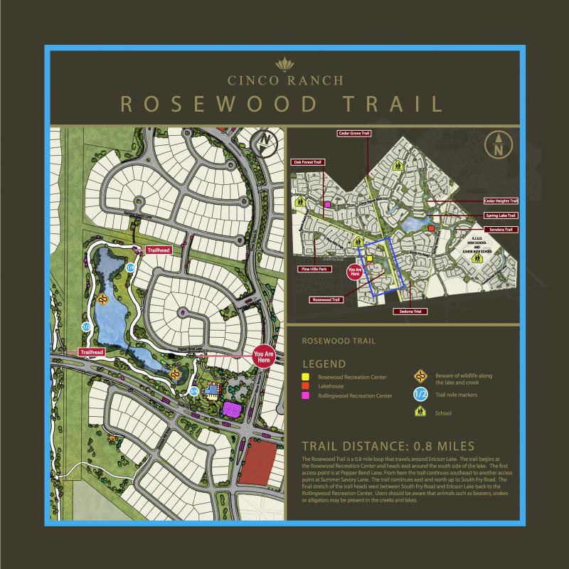 Rosewood Trail Map