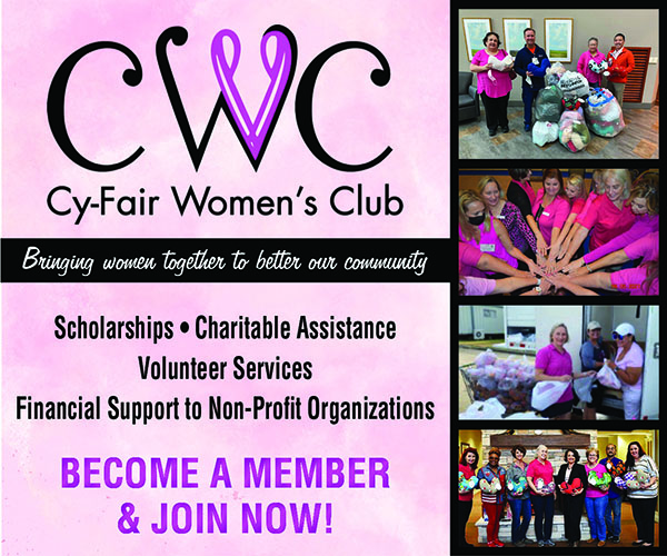 Find out more about Cy-Fair Women's Club