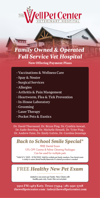 Find out more about Well Pet Center