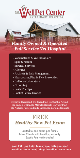 Find out more about Well Pet Center