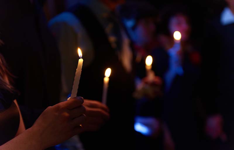 Candlelight Vigil on January 13, 2023