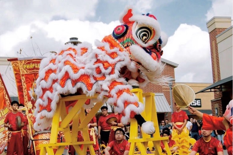 Lion Dance at Houston Premium Outlets West Houston / Cypress