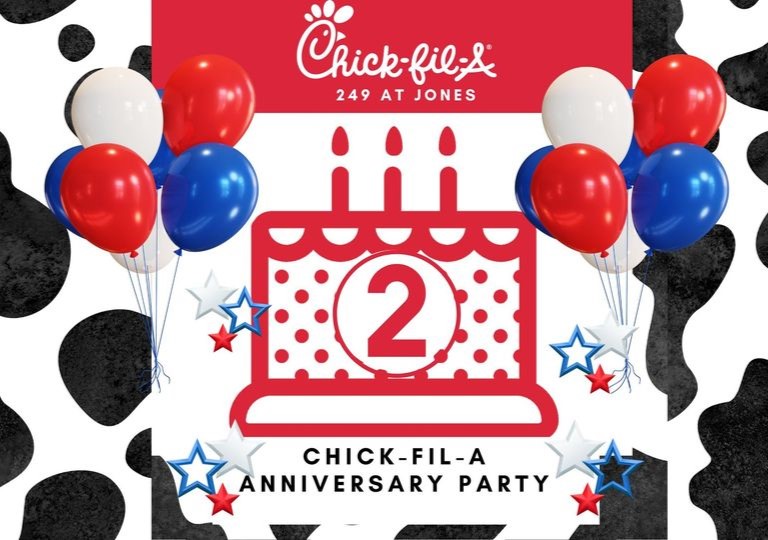 Chick-fil-a Anniversary Party! 