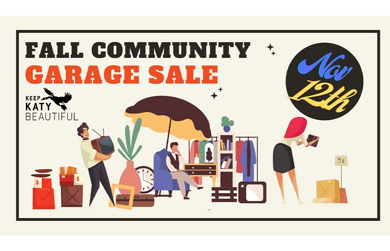 City of Katy Community Garage Sale Coming Nov. 12