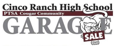 Cinco Ranch High School Garage Sale - October 22nd