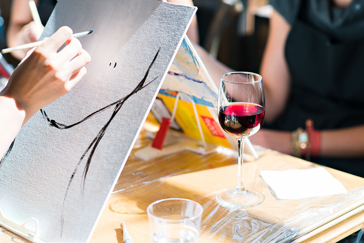 Paint & Pinot Party