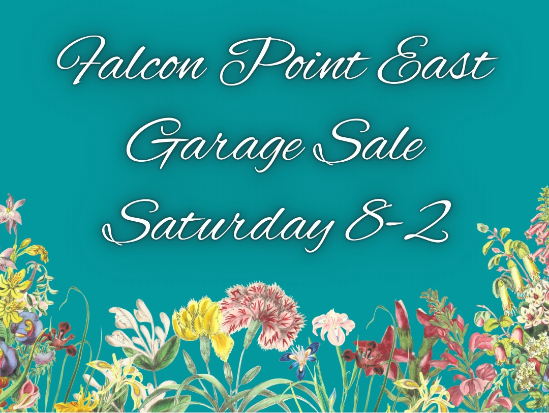 Falcon Point East Annual Garage Sale