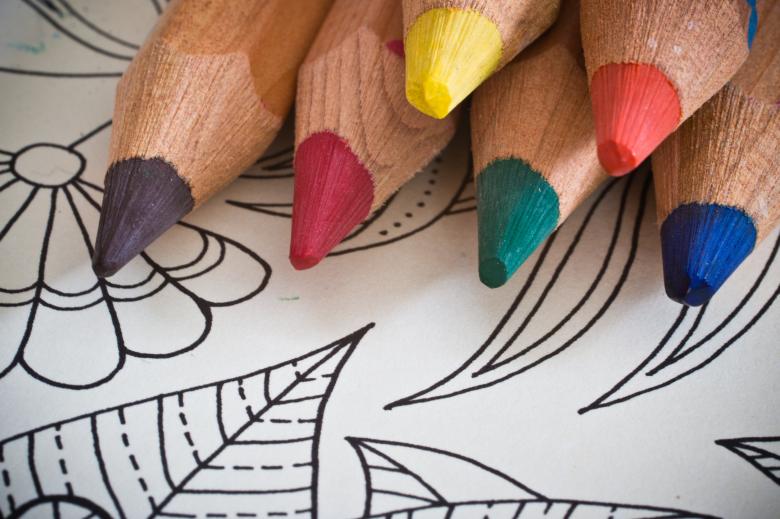 Adult Coloring Hour
