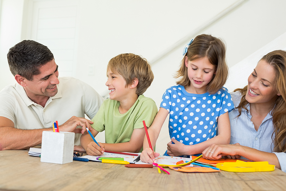 Family Coloring Hour