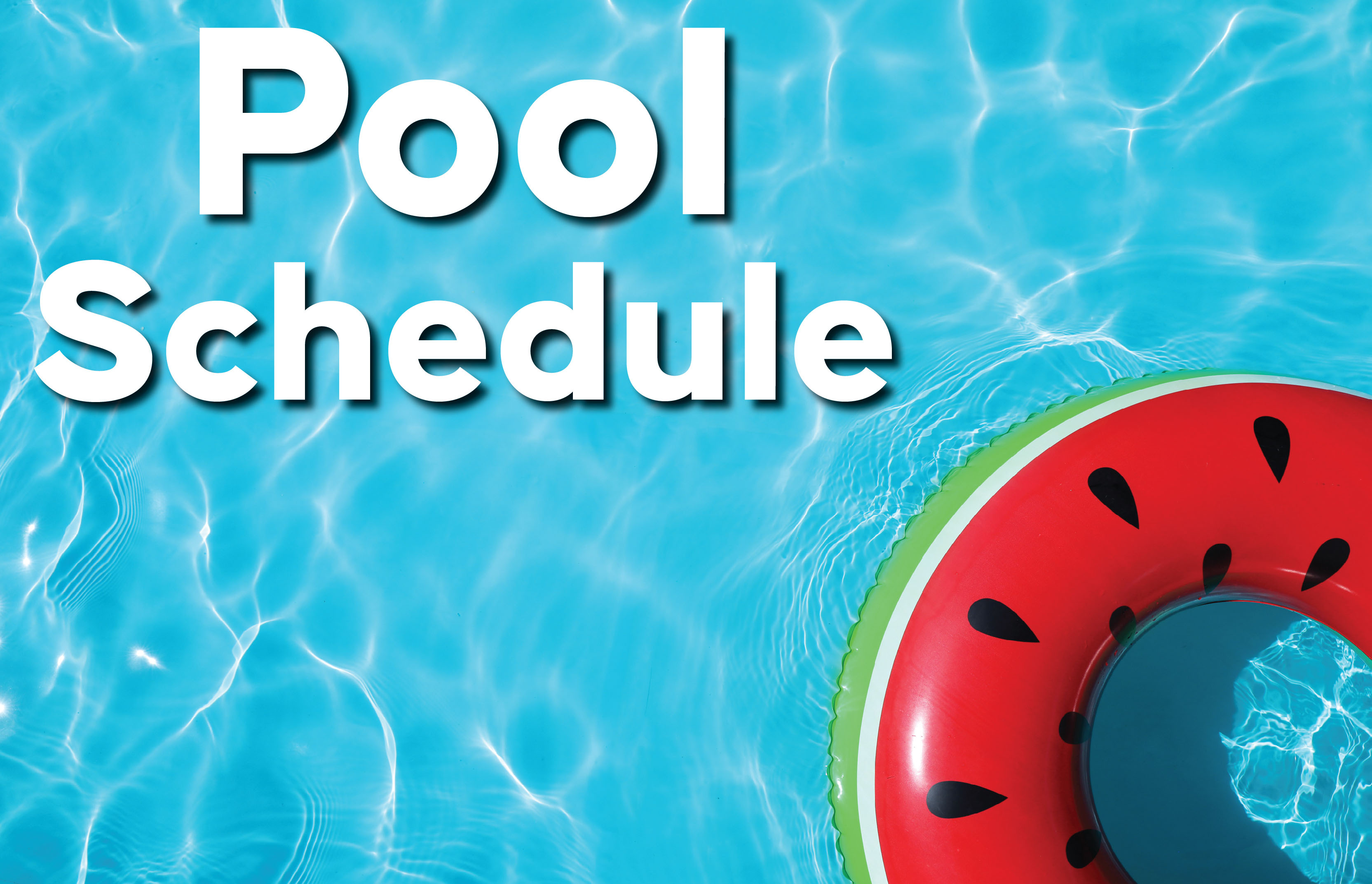 ICYMI: Middlegate Village Summer 2024 Pool Schedule
