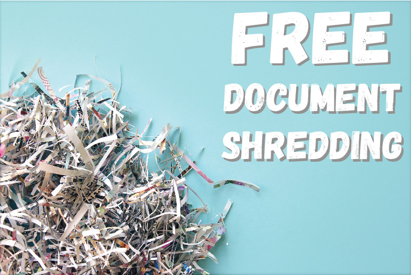 Shred Day October 14th for Mud No. 81 Residents