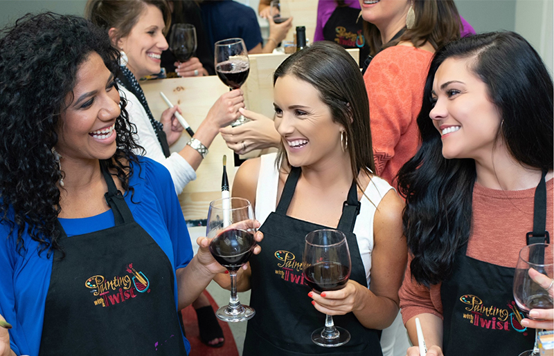 Celebrate Mother's Day in Style at the Cinco Ranch II Sip N' Paint Night in Katy