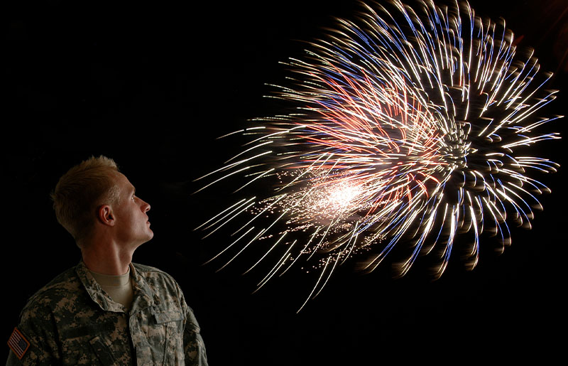 Balancing Celebration and Sensitivity: Fireworks and Their Impact on Veterans with PTSD