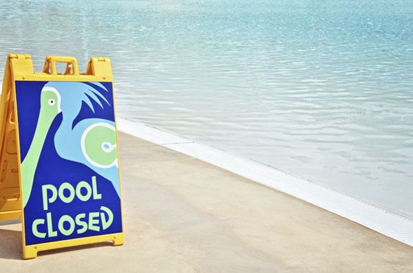 Parkway Lakes Pool Temporarily Closed