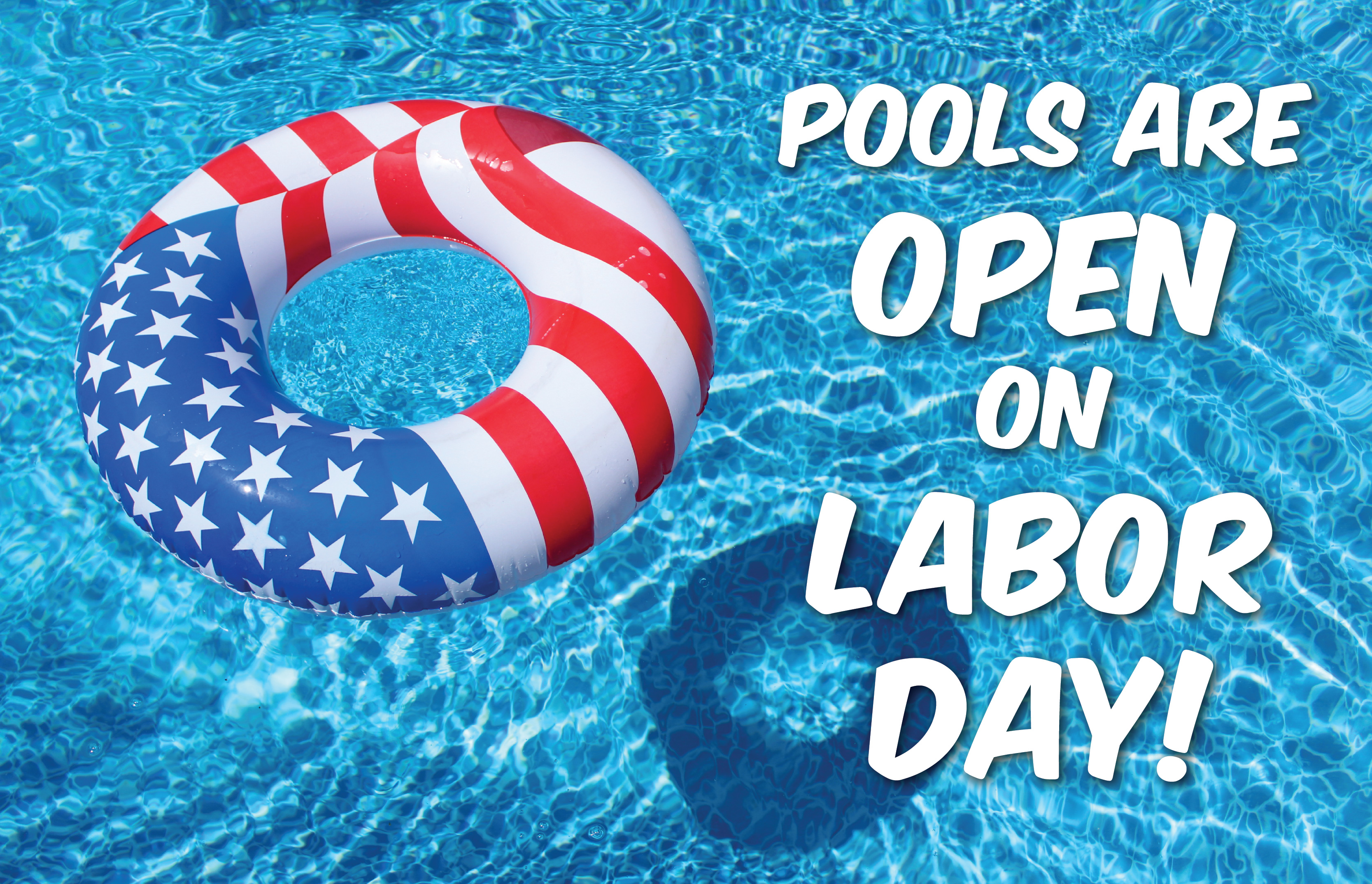 Lakemont Pools Open on Labor Day