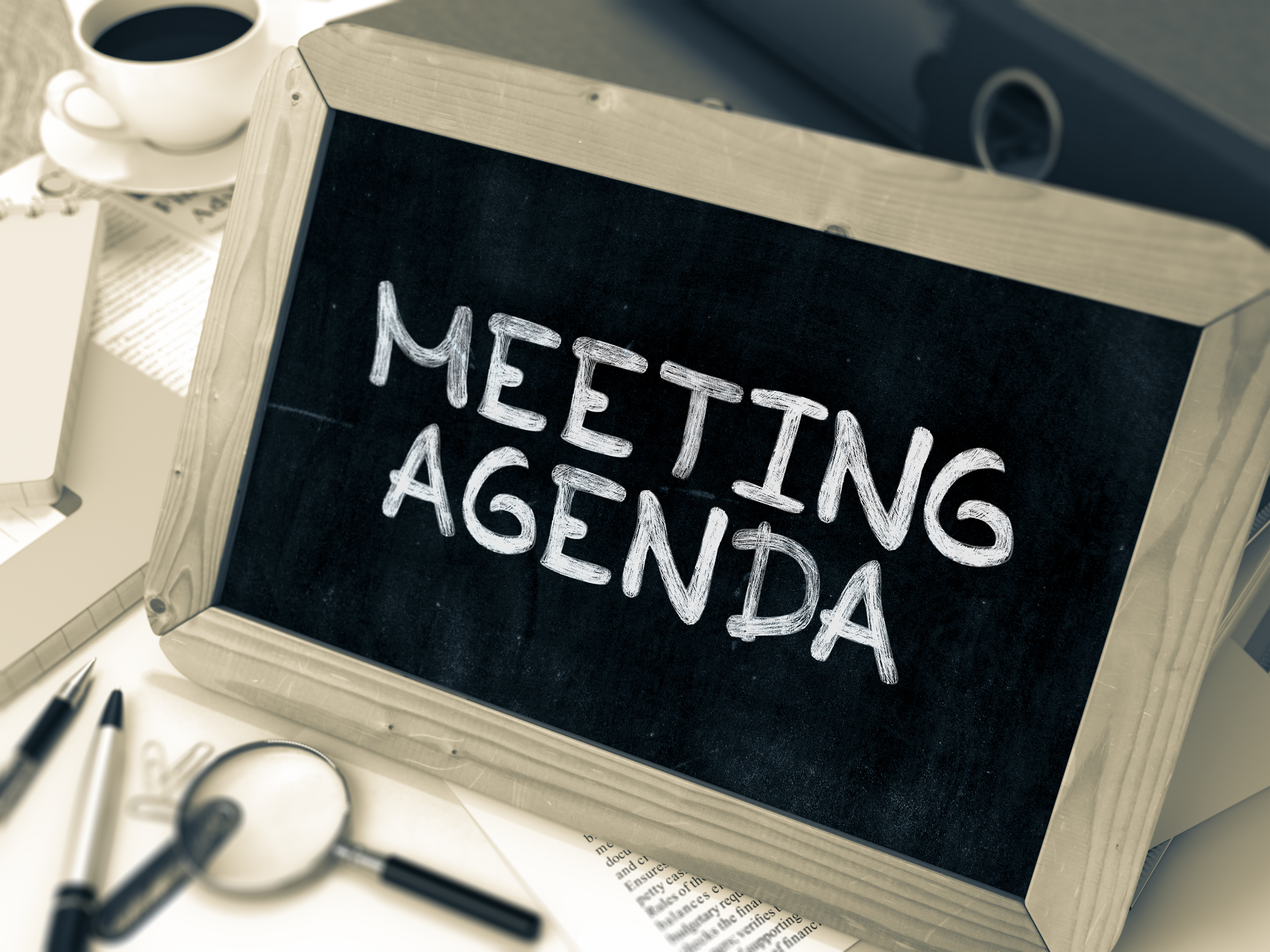 HOA Board of Directors Meeting This Month