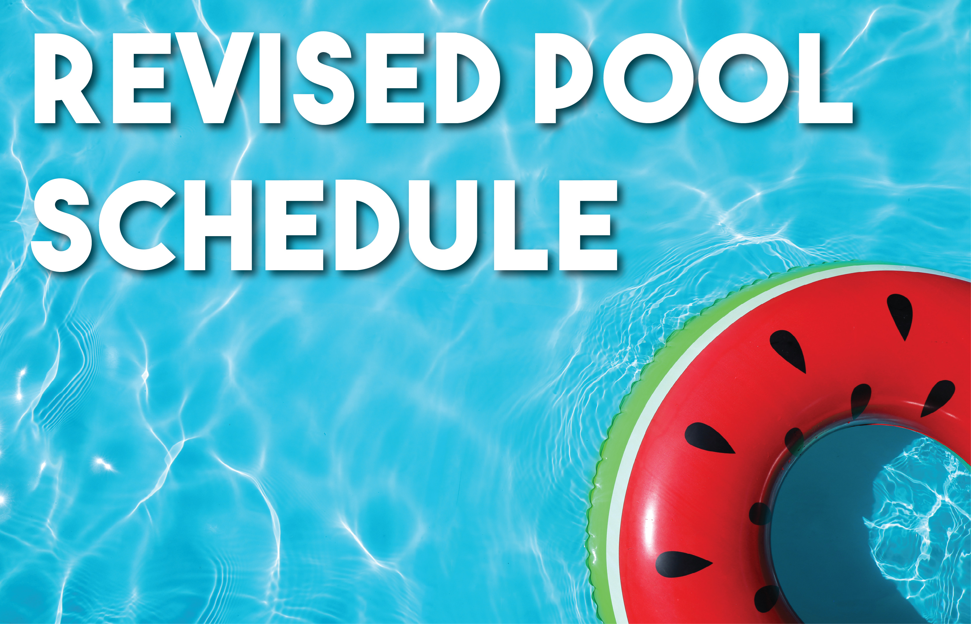 Middlegate Village Community Pool: Updated Hours as School Starts