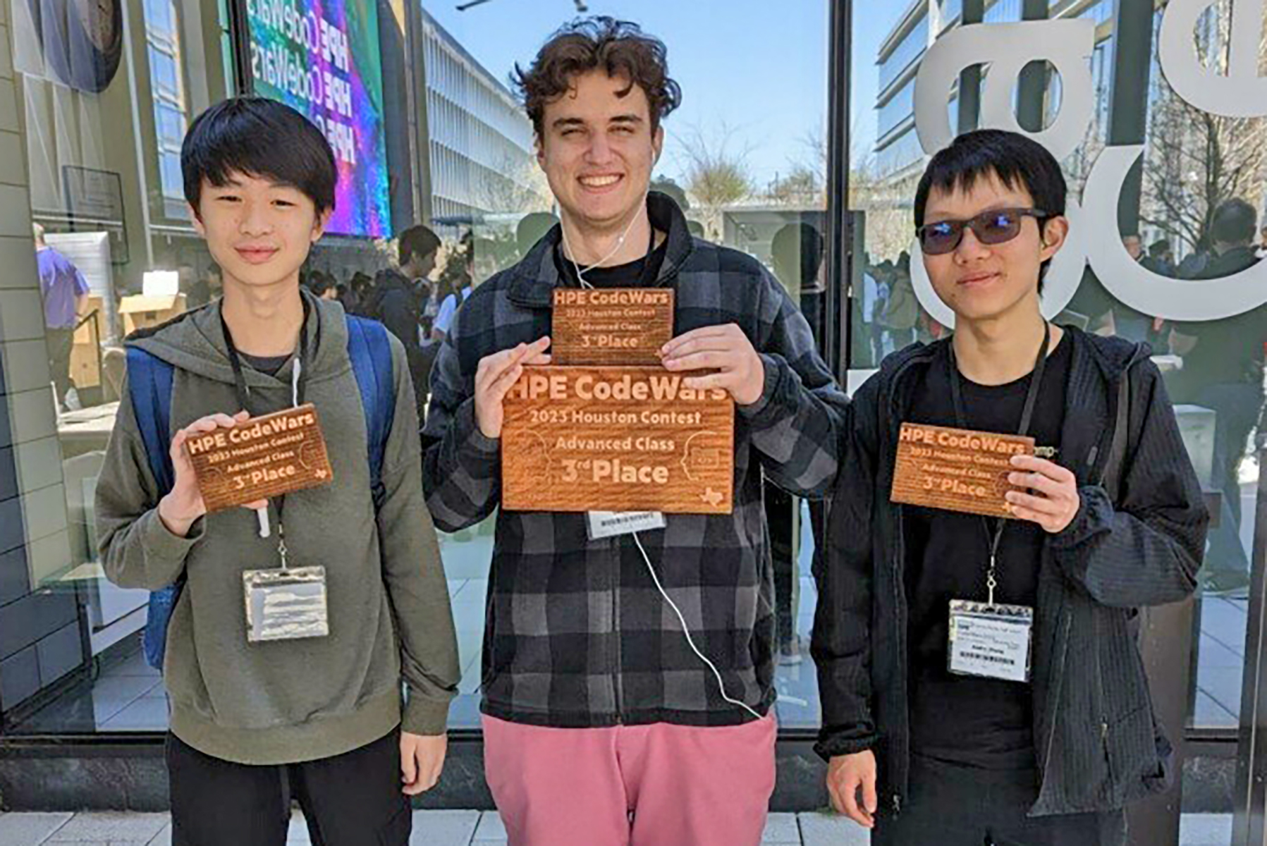 Cypress Woods HS Students Place Third in HP CodeWars Contest