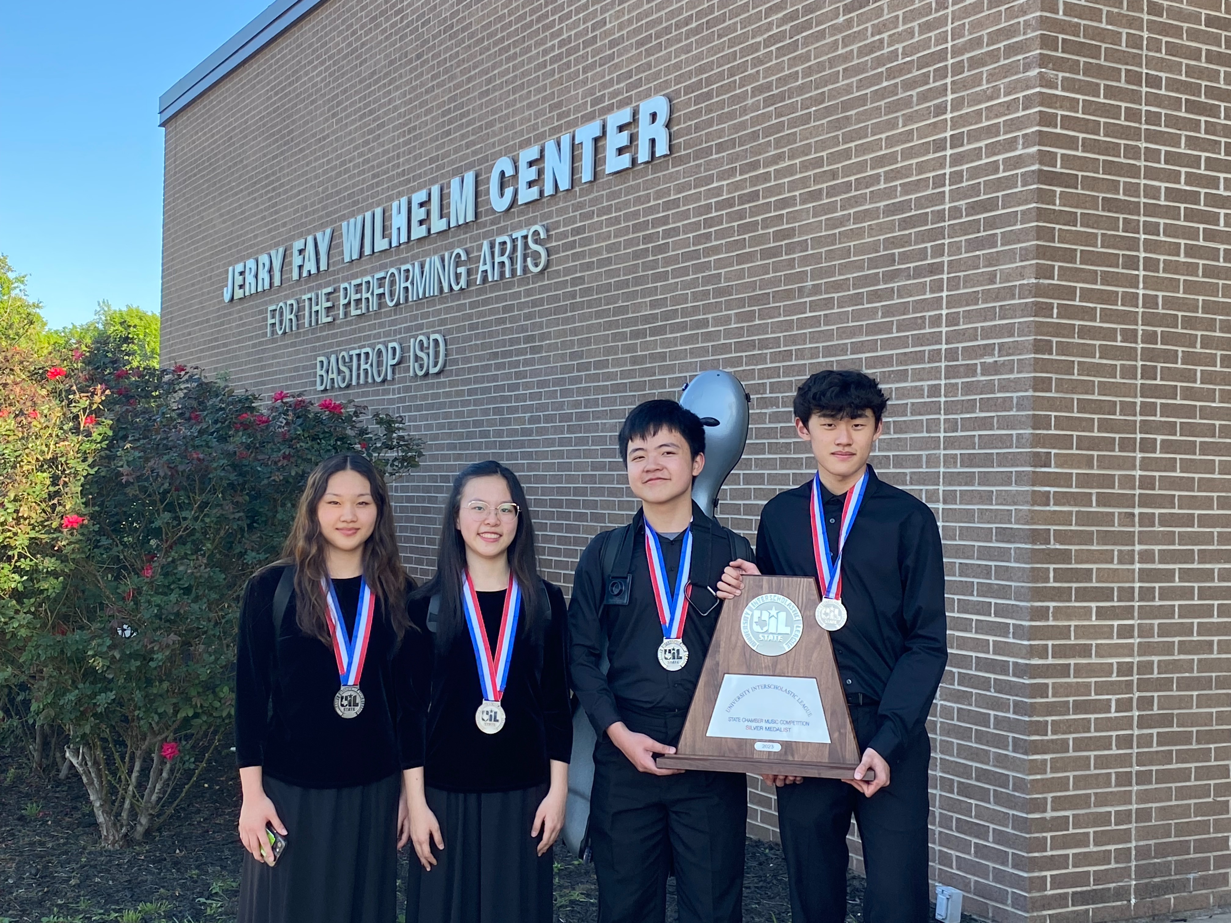Jordan High School String QuartetÂ Awarded Silver Medal at Music Competition