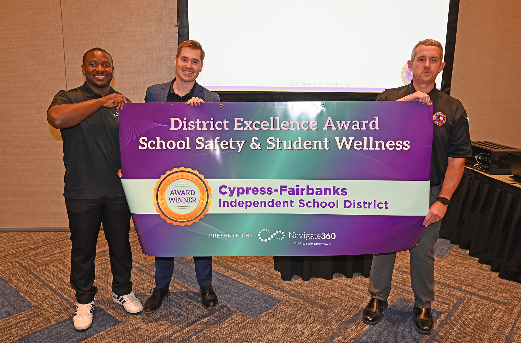 CFISD Recognized for Excellence in School Safety, Student Wellness