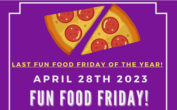 Fun Food Friday at Leaman Junior High - April 28th