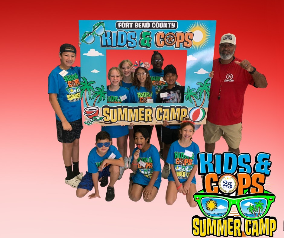 Registration Open for Fort Bend County Kids & Cops 2023 Summer Camp