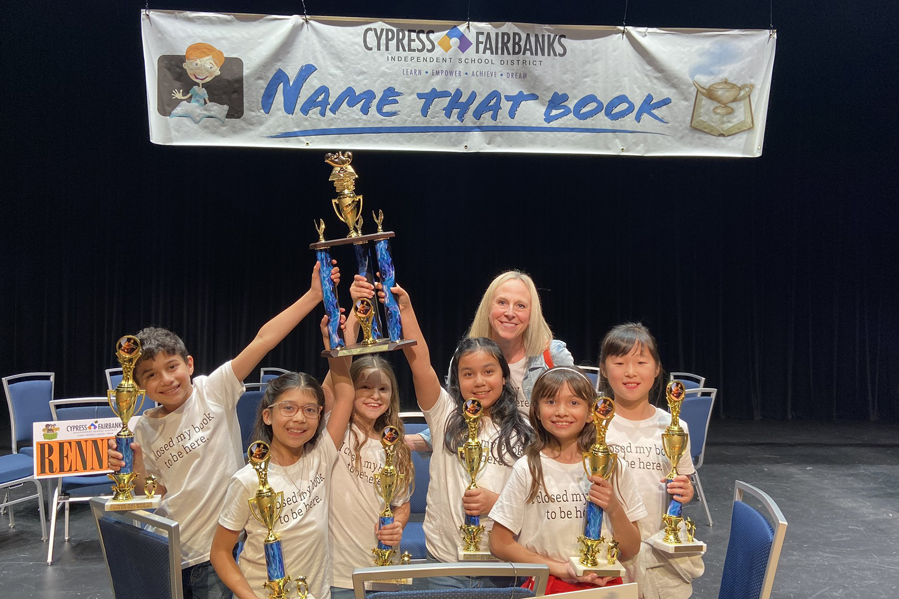 Copeland Elementary Students Win Name That Book District Title