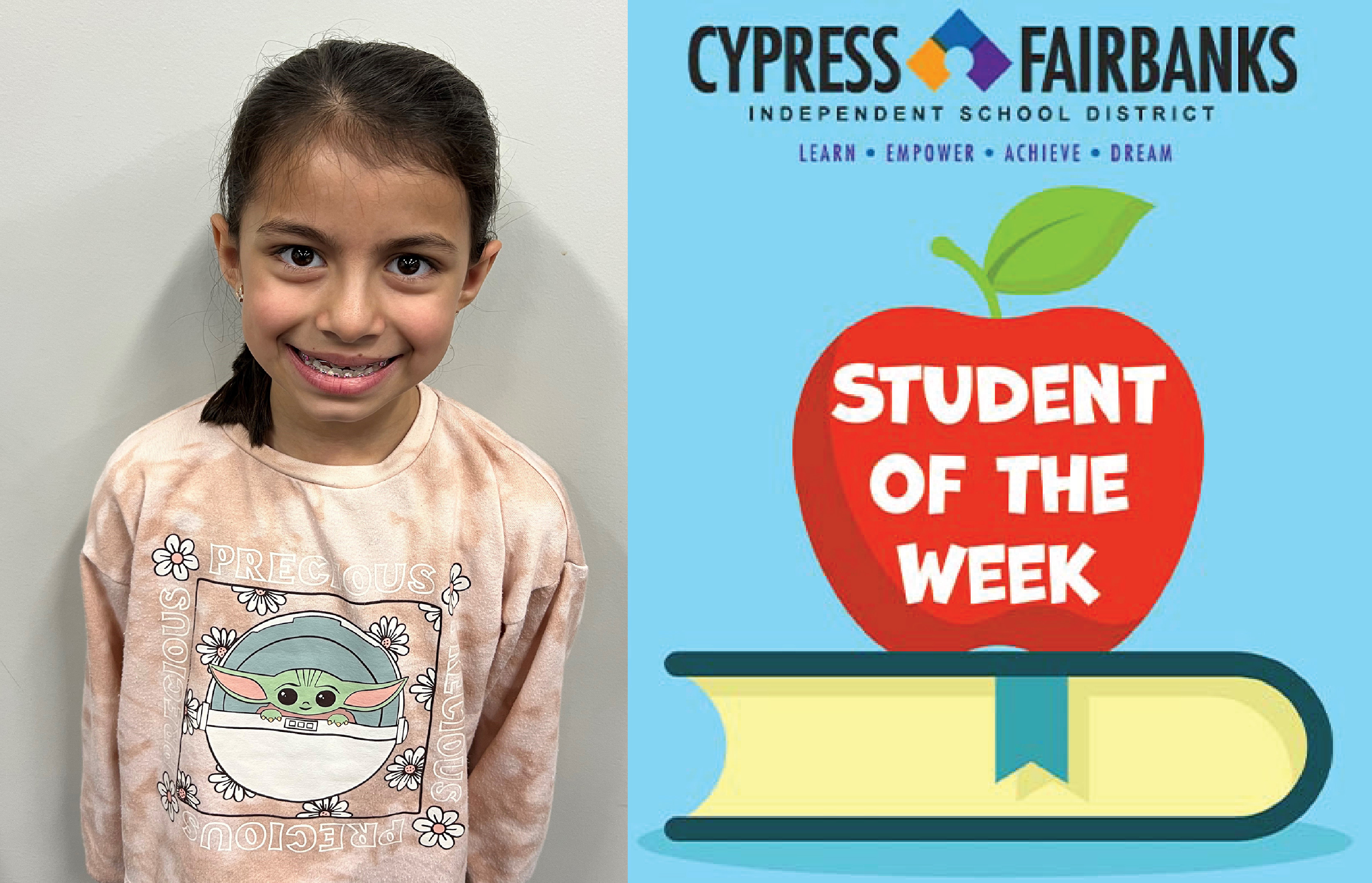 Owens Elementary Student Named CFISD Student of the Week
