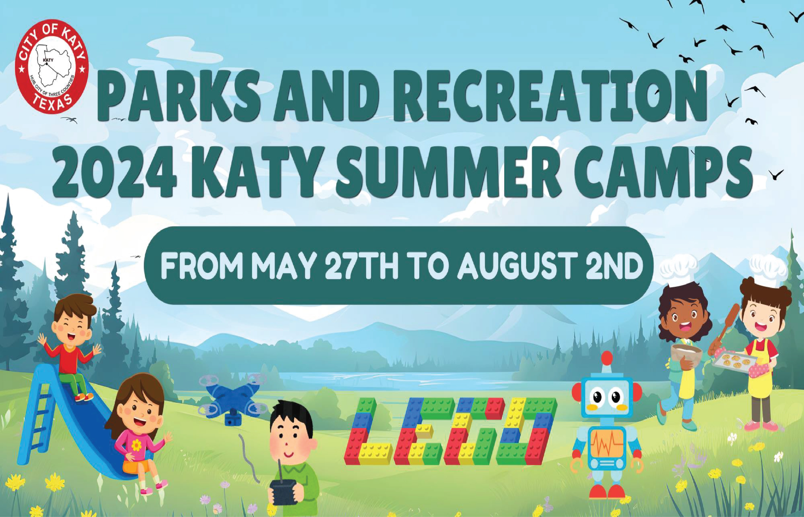City of Katy Announces 2024 Summer Camps