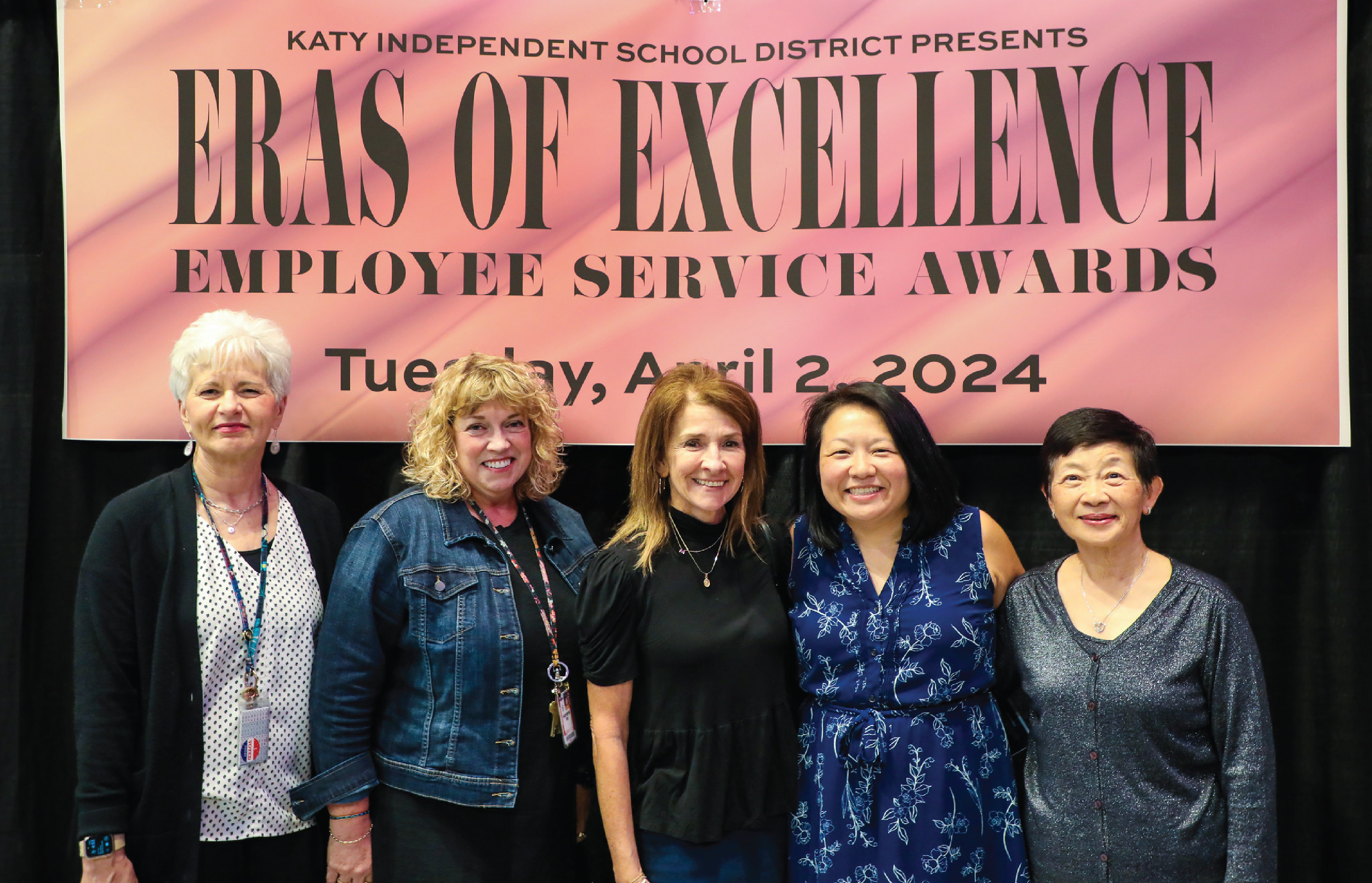 Employee Milestones Celebrated at Katy ISD Annual Service Awards Event