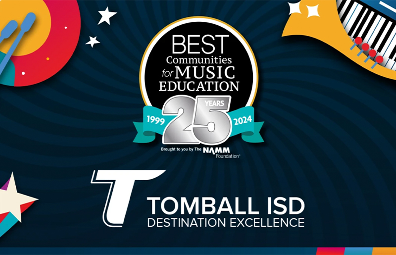 Tomball ISD Receives National Recognition for Music Education Support