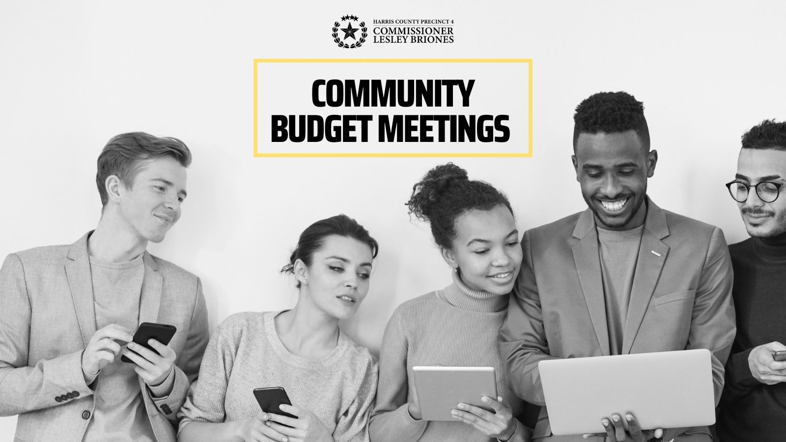 Commissioner Lesley Briones To Host Harris County Community Budget Meeting