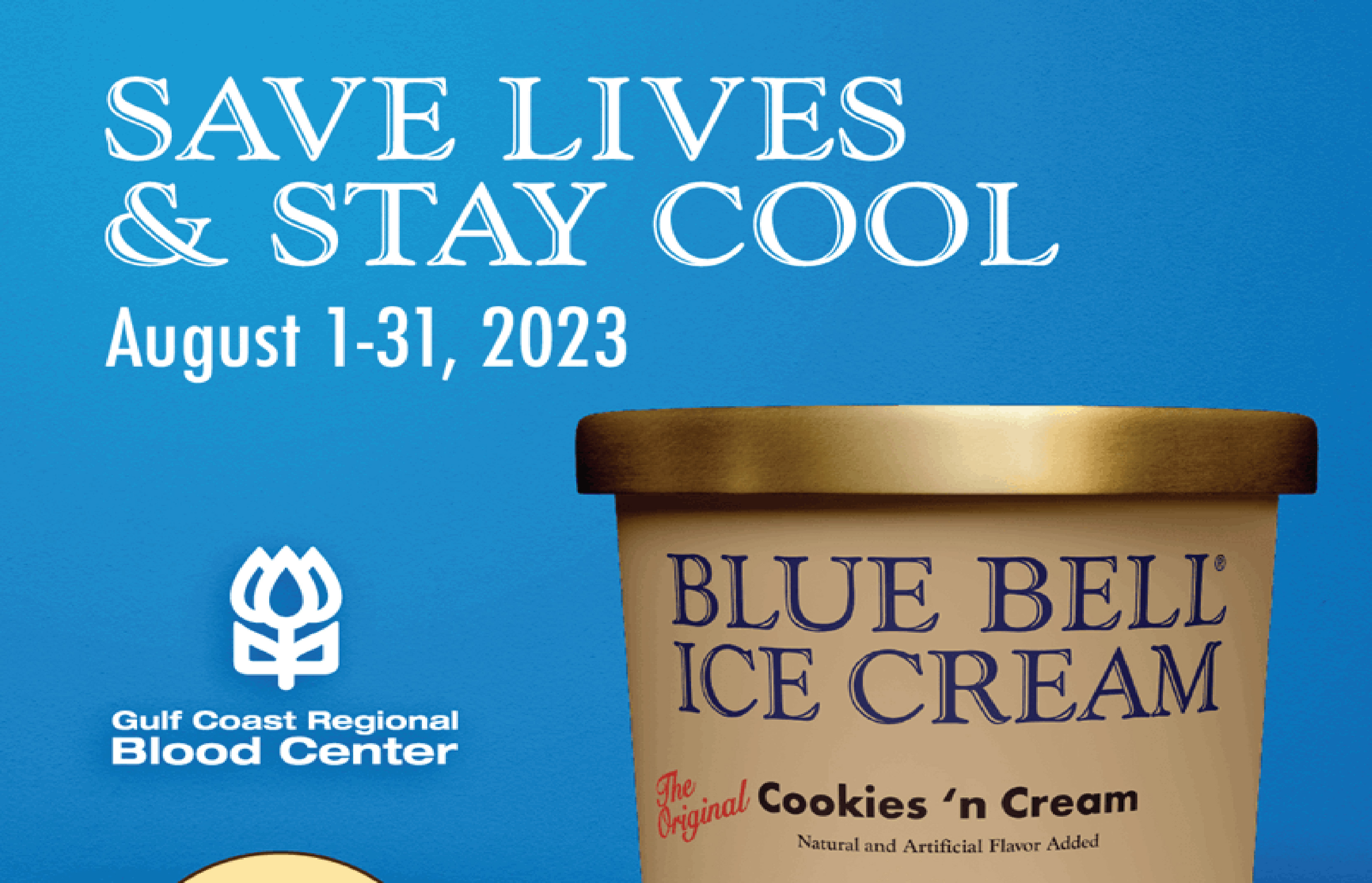 Donate Blood and Receive Free Blue Bell Ice Cream This Month