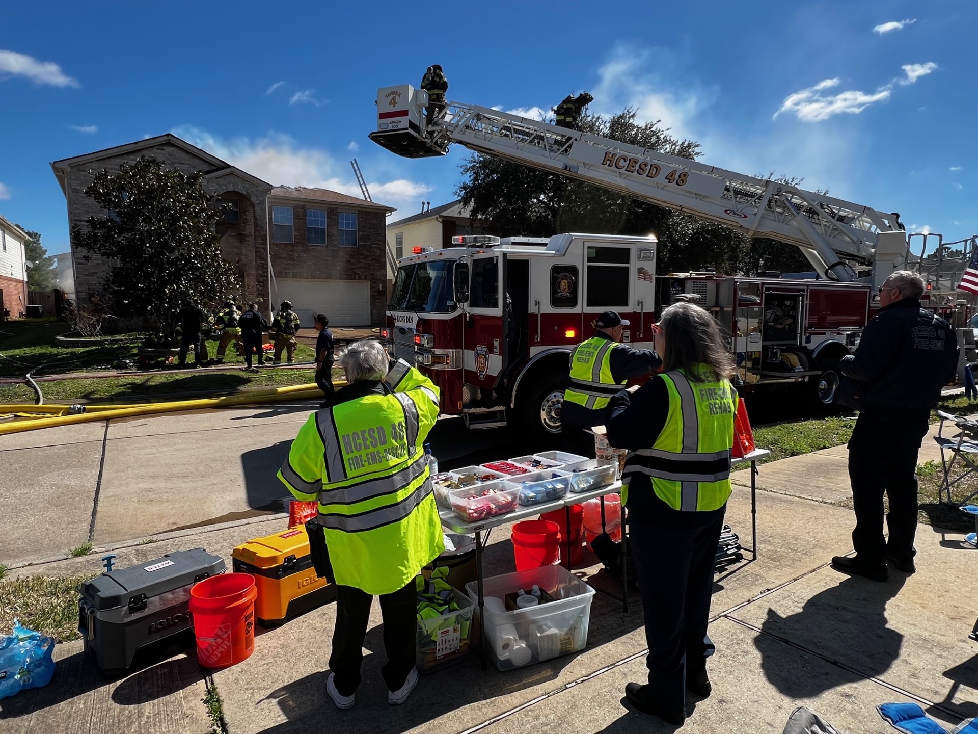 Volunteer with Harris County ESD 48's Rehabilitation Division to Support Our First Responders