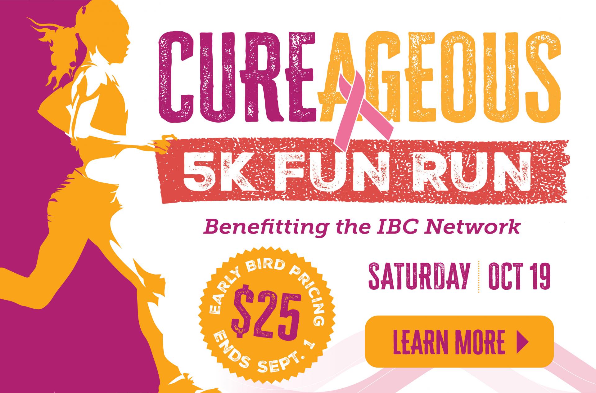 REMINDER: Join the Fight Against Inflammatory Breast Cancer at the Cross Creek West CUREageous 5k Fun Run