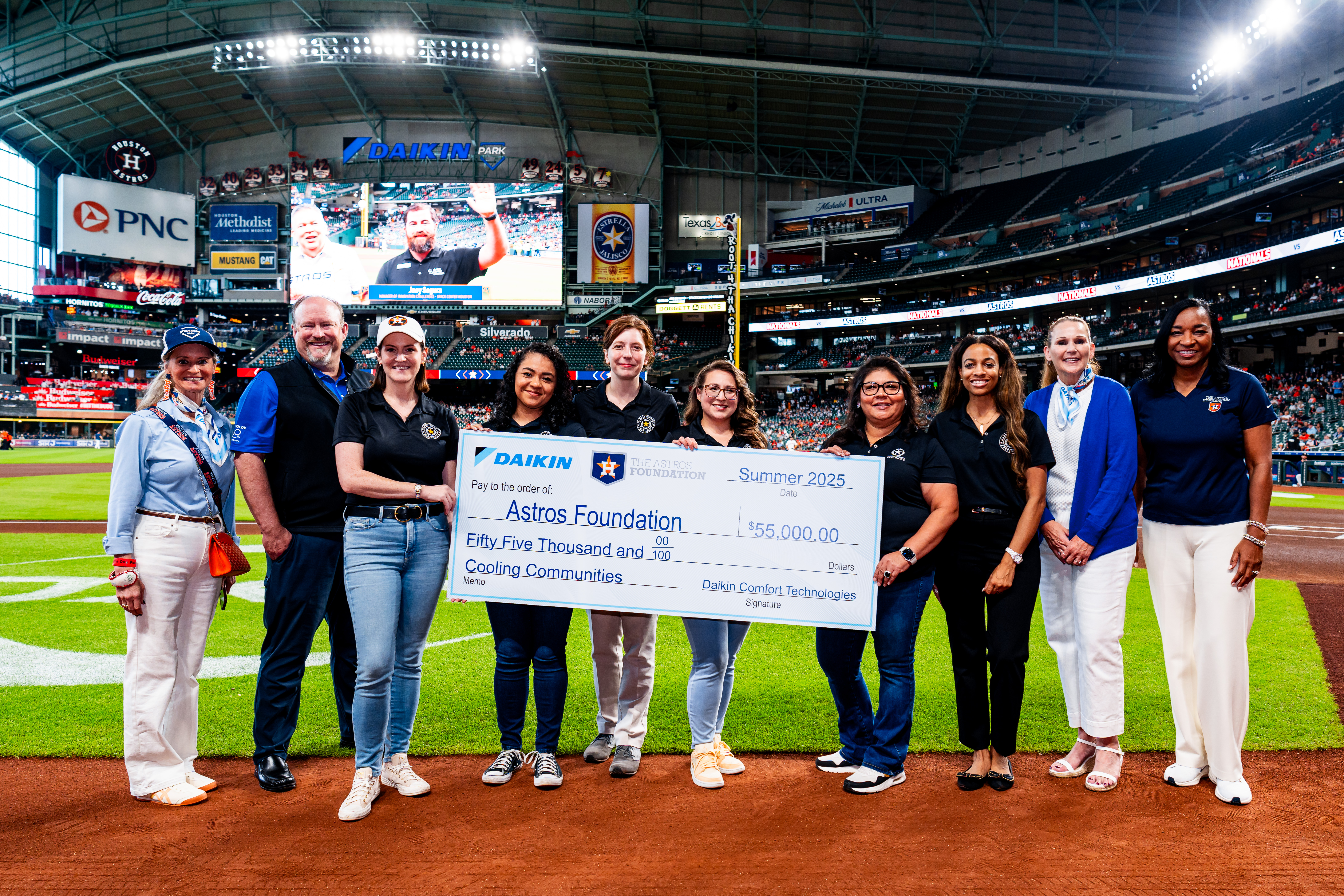 Daikin and Astros Foundation Launch 'Cooling Communities' with $55,000 HVAC Upgrade for Harris County’s Bayland Community Center