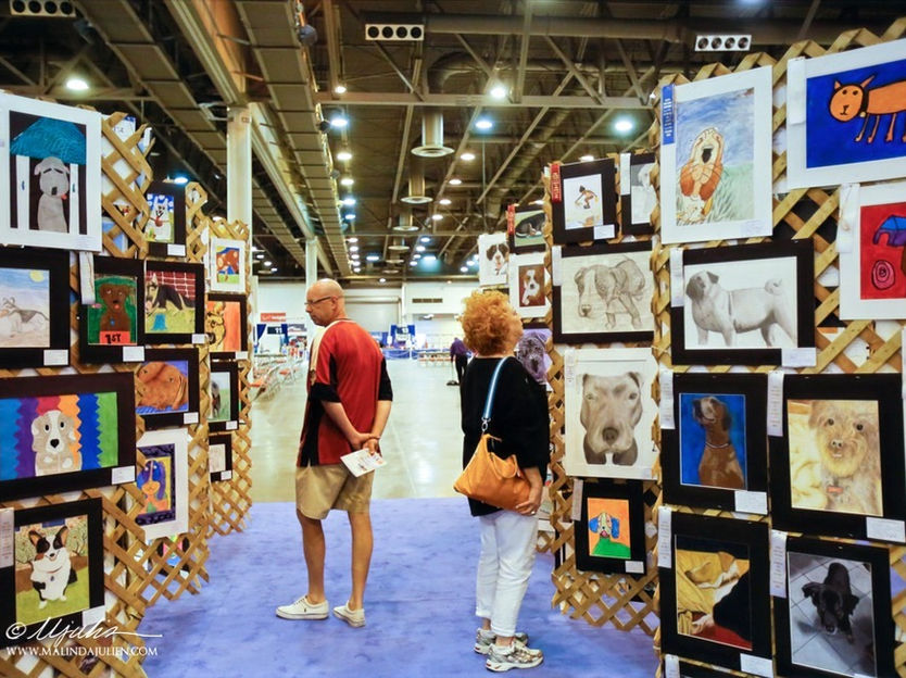 Katy ISD Students Shine at Houston World Series of Dog Shows Art Contest