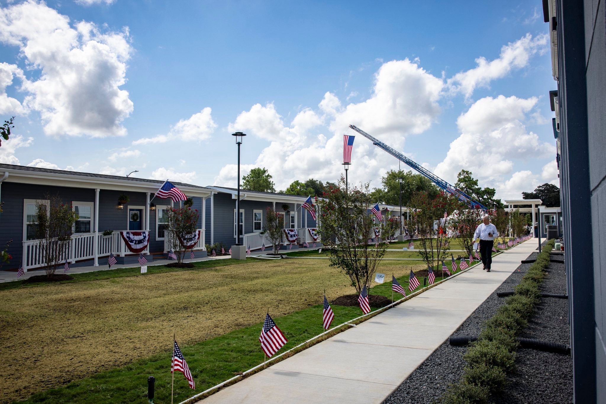 ‘A Place to Call Home’: Tunnel to Towers Unveils Greater Houston Veterans Village with 14 Smart, Accessible Comfort Homes