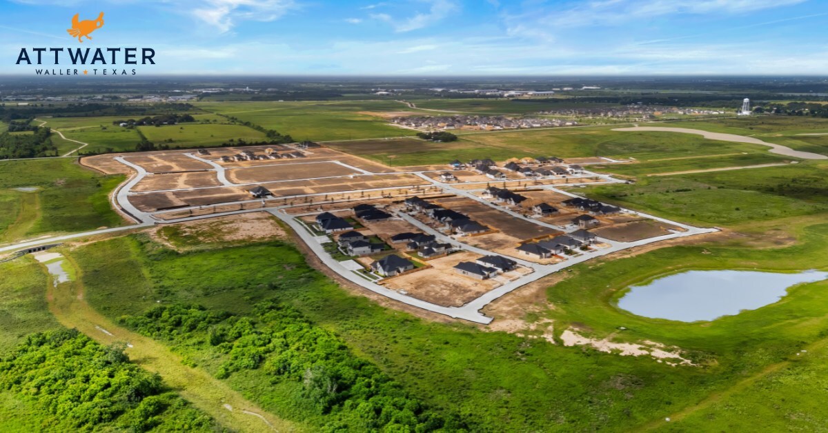 New Homes Now Selling in Attwater, Waller’s Newest Master-Planned Community Near US 290