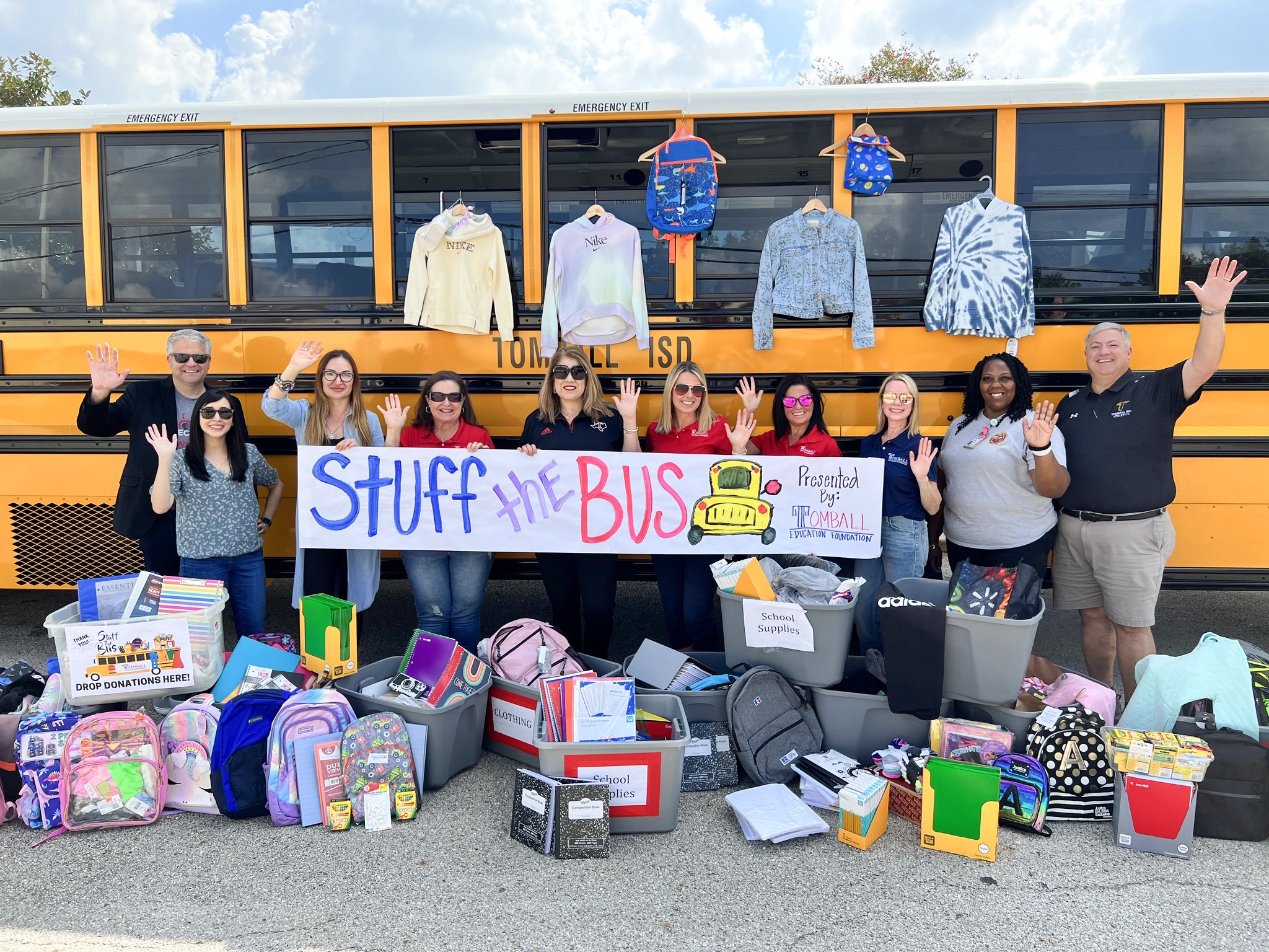 Stuff The Bus 2025 Unites Tomball Community to Support Students in Need