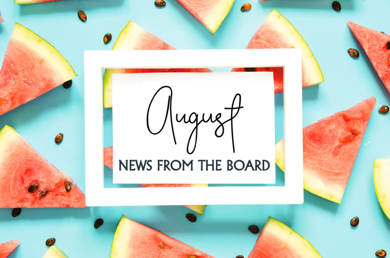 Harvest Bend News from the Board - August 2023