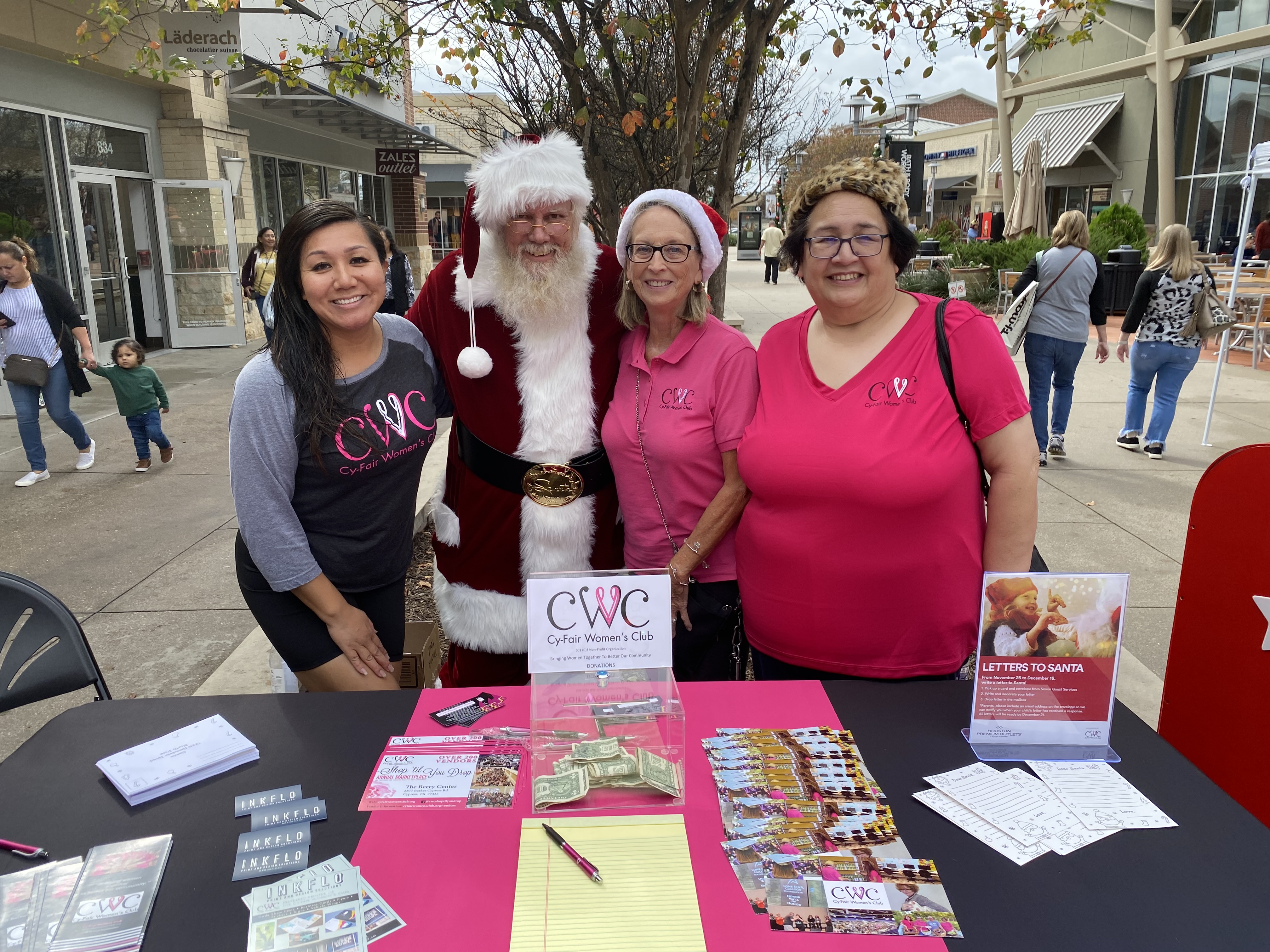 Cy-Fair Women's Club Helps Local Children Write Letters to Santa