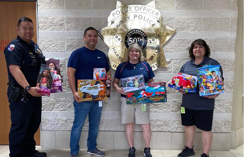 Katy Police Department Hosting Annual Toy Drive for Local Children