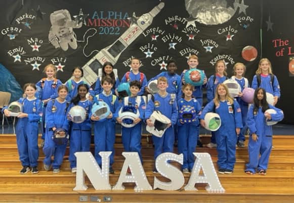 Nottingham Elementary Completes Extracurricular Aerospace Education Program